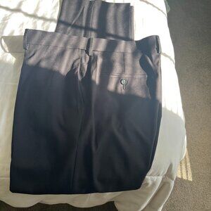 Haggar 38x32  Comfort Dress Black pants